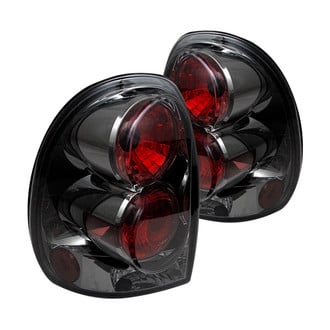 Spyder® - Driver and Passenger Side Black Red/Smoke Euro Tail Lights