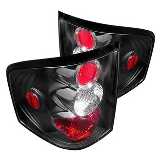 Spyder® - Driver and Passenger Side Black/Red Euro Tail Lights
