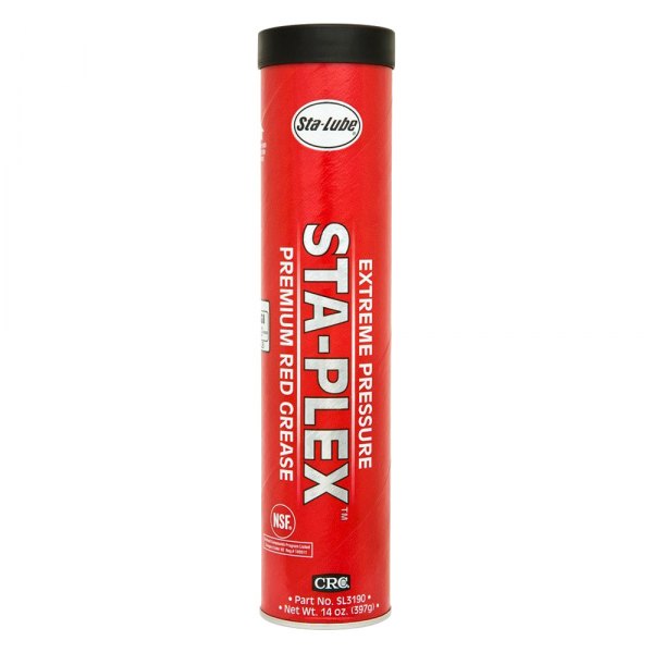 Sta-Lube® - Sta-Plex™ Premium™ Extreme Pressure Multi-Purpose Lithium Grease Red 14 oz Tube