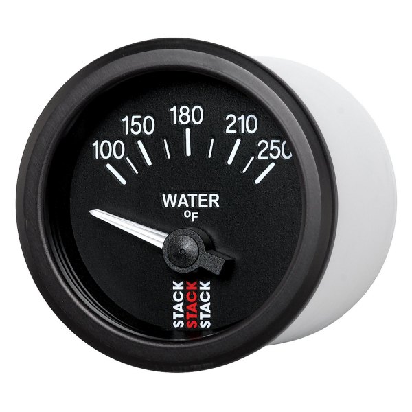 Stack® - Electric 52mm Water Temperature Gauge, 100-250 F