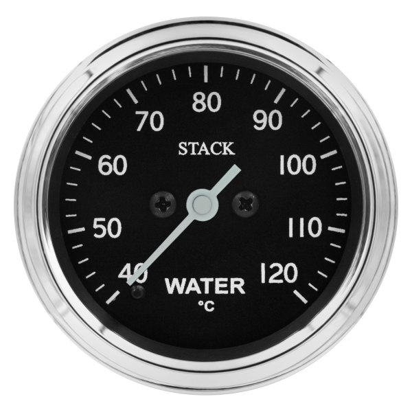 Stack® - Professional Stepper Motor Classic 52mm Water Temperature Gauge, 40-120 C