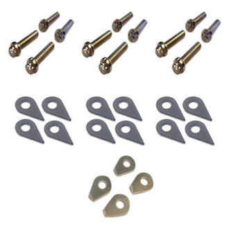 Stage 8® - Steel Nickel plated Header Locking Bolt Kit