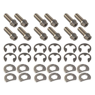 Stage 8® - Steel Nickel plated Header Locking Bolt Kit