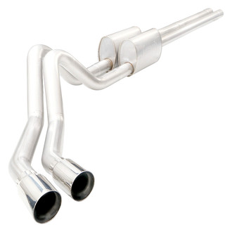 Stainless Works® - Redline Series™ 304 SS Cat-Back Exhaust System with Dual Side Exit
