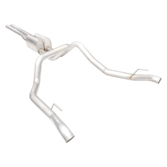 Stainless Works® - Redline Series™ 304 SS Cat-Back Exhaust System with Split Rear Exit