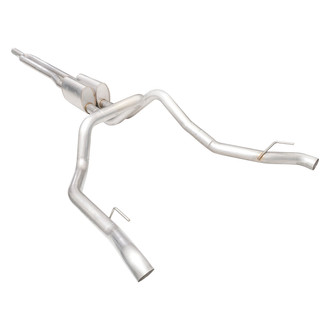 Stainless Works® - Redline Series™ 304 SS Cat-Back Exhaust System with Split Rear Exit