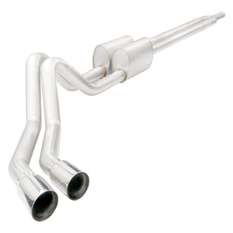 Stainless Works® - Redline Series™ 304 SS Cat-Back Exhaust System with Dual Side Exit