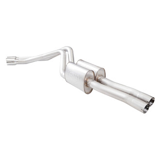 Stainless Works® - Redline Series™ 304 SS Cat-Back Exhaust System with Dual Side Exit