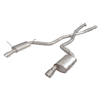 Stainless Works® - Legend Series™ 304 SS Cat-Back Exhaust System with Split Rear Exit