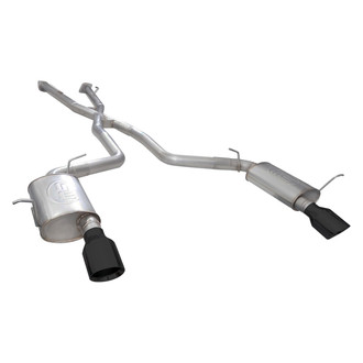 Stainless Works® - Redline Series™ 304 SS Cat-Back Exhaust System with Split Rear Exit