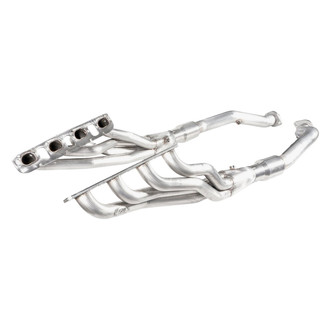 Stainless Works® - 304 SS Long Tube Exhaust Headers with Factory Connect Catted Leads