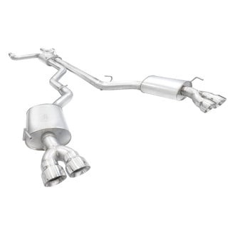 Stainless Works® - Stainless Steel Cat-Back Exhaust System with Quad Rear Exit