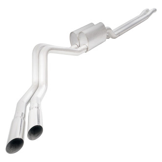 Stainless Works® - Redline Series™ 304 SS Cat-Back Exhaust System with Dual Side Exit
