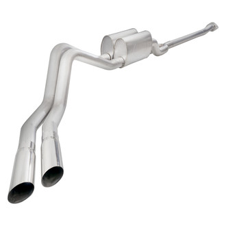 Stainless Works® - Redline Series™ 304 SS Cat-Back Exhaust System with Dual Side Exit