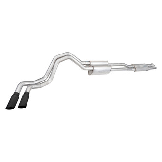 Stainless Works® - Redline Series™ 304 SS Cat-Back Exhaust System with Dual Side Exit