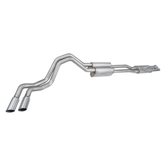 Stainless Works® - Redline Series™ 304 SS Cat-Back Exhaust System with Dual Side Exit