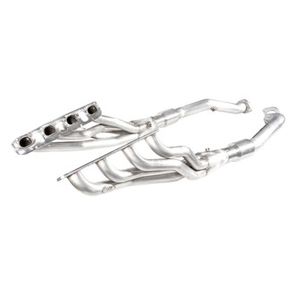 Stainless Works® - 304 SS Mill Exhaust Headers with High-Flow Catted Pipes