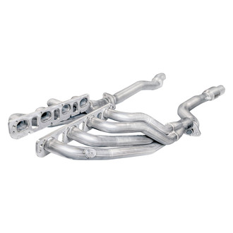 Stainless Works® - 304 SS Long Tube Exhaust Headers with Catted Leads Factory and Performance Connect