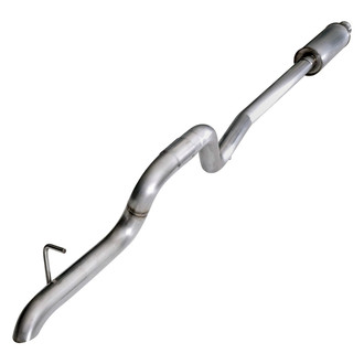 Stainless Works® - 304 SS Cat-Back Exhaust System with Single Dump Exit