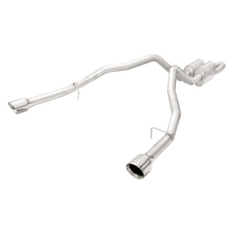 Stainless Works® - Redline Series™ 304 SS Cat-Back Exhaust System with Split Rear Exit