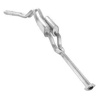 Stainless Works® - 304 SS Turbo S-Tube Dual Cat-Back Exhaust System with Dual Side Exit
