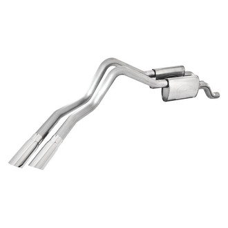 Stainless Works® - 304 SS Turbo S-Tube Dual Cat-Back Exhaust System with Dual Side Exit