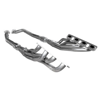Stainless Works® - 304 SS Long Tube High Flow Catted Exhaust Header Assembly with Factory Connect