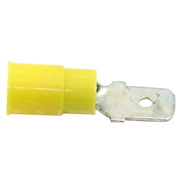 Standard® - Handypack™ 0.250" 12/10 Gauge Vinyl Insulated Yellow Male Quick Disconnect Connectors