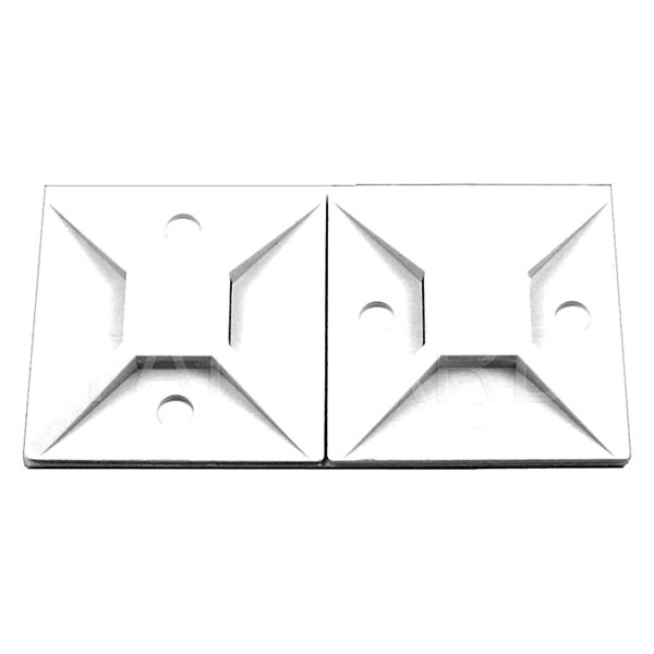 Standard® - Handypack™ 1 1/2" Square Adhesive-backed Cable Clamps
