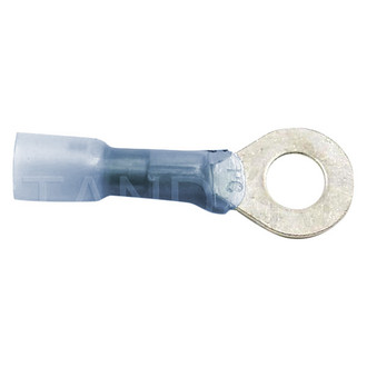 Standard® - Handypack™ 1/4" 16/14 Gauge Heat Shrink Blue Ring Terminals