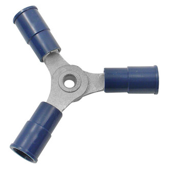 Standard® STP166 - 16/14 Gauge Vinyl Insulated Blue 3-Way Butt Connector