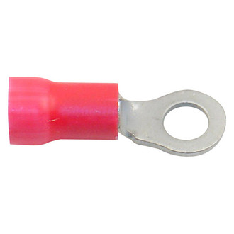 Standard® - 1/4" 8 Gauge Red Ring Terminal