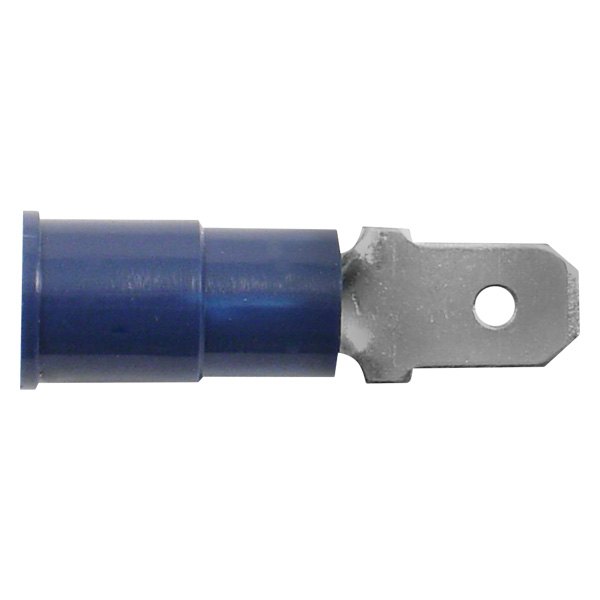 Standard® - 0.187" 16/14 Gauge Vinyl Insulated Blue Male Quick Disconnect Connector