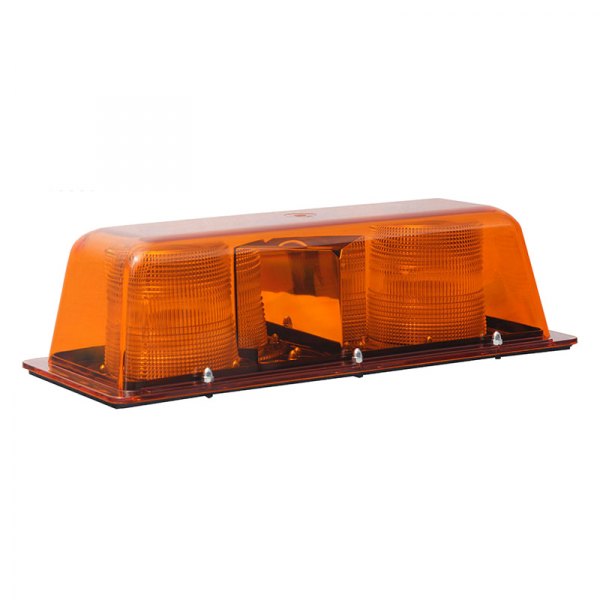 Star Headlight® - 16.125" C2 Series Bolt-On Mount Amber Emergency LED Light Bar