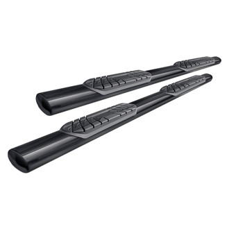 SteelCraft® - 4" Black Oval Straight Side Bars