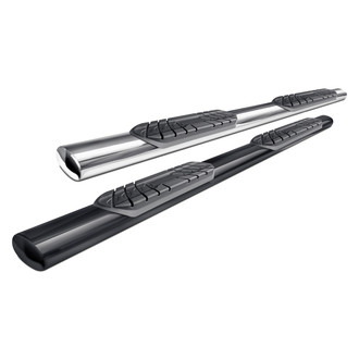 SteelCraft® - 4" Cab Length Oval Straight Side Bars