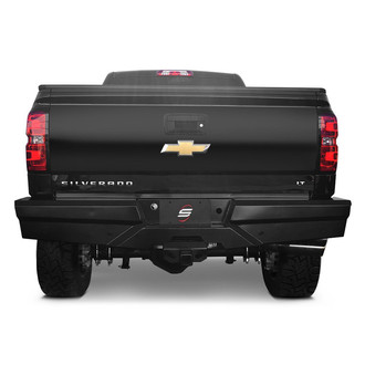 SteelCraft® - Elevation Series™ Full Width Textured Black Rear HD Bumper