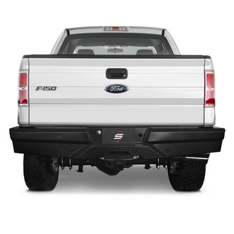SteelCraft® - Elevation Series™ Full Width Textured Black Rear HD Bumper