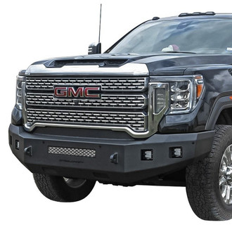 SteelCraft® - Fortis Full Width Textured Black Front HD Bumper