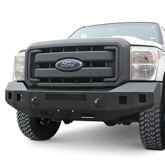 SteelCraft® - Fortis Full Width Textured Black Front HD Bumper