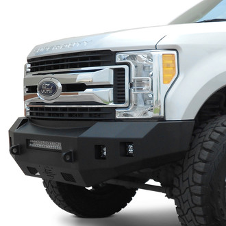 SteelCraft® - Fortis Full Width Textured Black Front HD Bumper