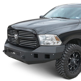 SteelCraft® - Fortis Full Width Textured Black Front HD Bumper