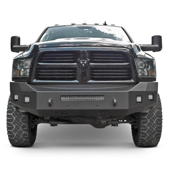 SteelCraft® - Fortis Full Width Textured Black Front HD Bumper