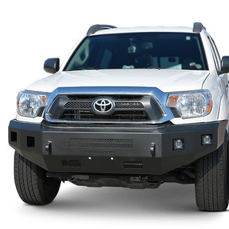 SteelCraft® - Fortis Full Width Textured Black Front HD Bumper