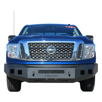SteelCraft® - Fortis Full Width Textured Black Front HD Bumper