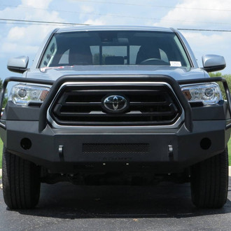 SteelCraft® - Fortis Maxx Full Width Front HD Bumper with Grille Guard