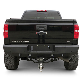 SteelCraft® - Fortis Full Width Textured Black Rear HD Bumper