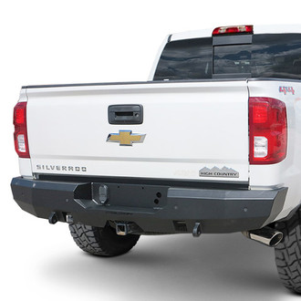 SteelCraft® - Fortis Full Width Textured Black Rear HD Bumper