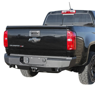 SteelCraft® - Fortis Full Width Textured Black Rear HD Bumper