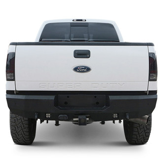 SteelCraft® - Fortis Full Width Textured Black Rear HD Bumper